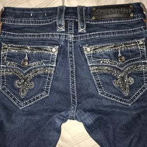 Women’s Rock Revival DEEKA straight jeans 25 long